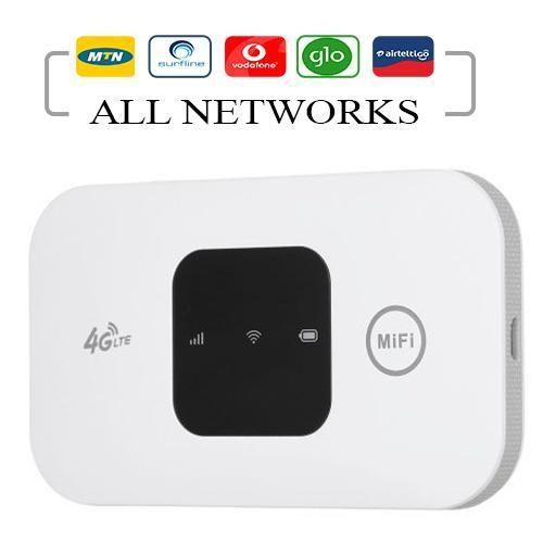 M8 Universal 4G LTE Mobile Unlock Portable WiFi Hotspot Router 150Mbps MiFi With SIM Card Slot (FS) - White